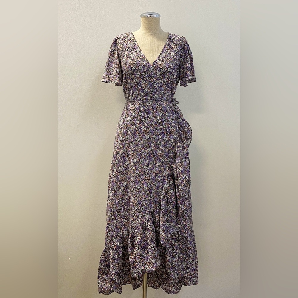 Pink Martini Purple and White Maxi Sundress